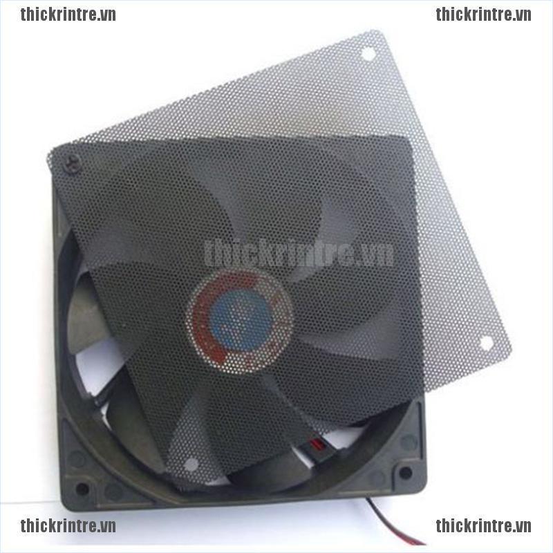 <Hot~new>120mm Computer PC Dustproof Cooler Fan Case Cover Dust Filter Mesh with 4 screws