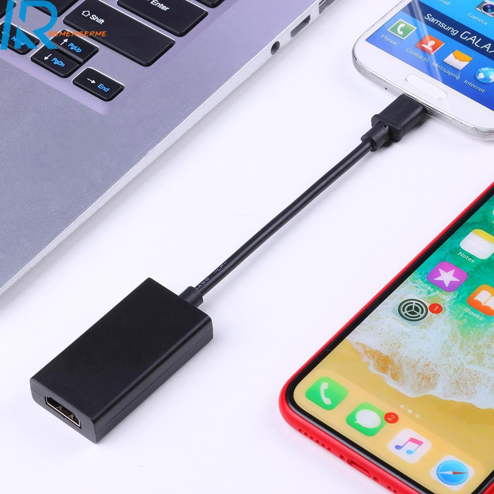 Cáp Chuyển Đổi Từ Cổng Micro Usb Sang Hdmi-Compatible 1080p 5pin Sang 11pin Cho Hdtv