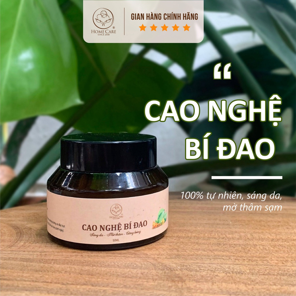 Mặt nạ Cao nghệ bí đao Home Care 50ml