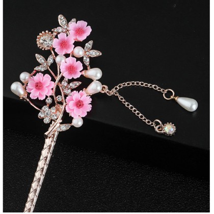 SẴN- Trâm cài tóc hoa mai trang nhã