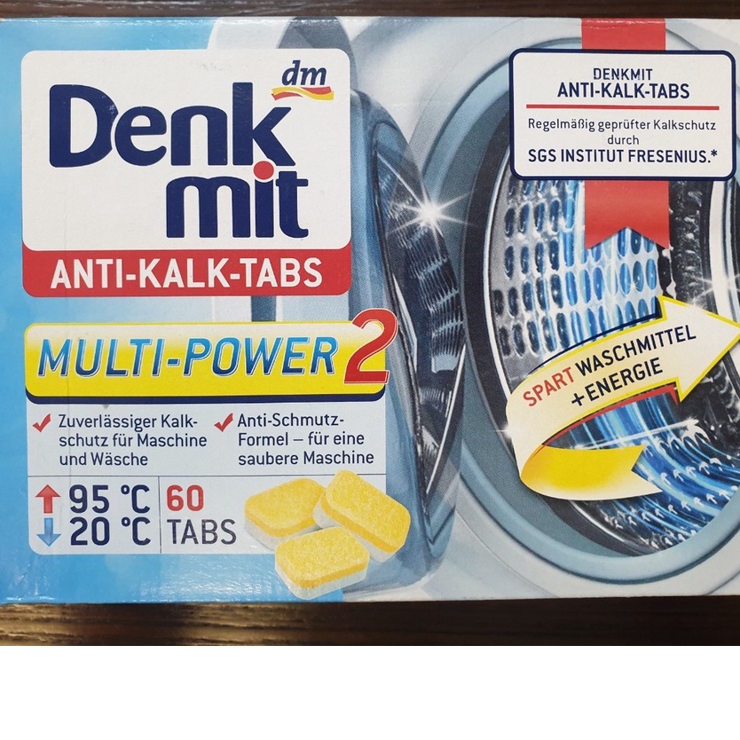 VIÊN TẨY LỒNG GIẶT DENKMIT - ĐỨC