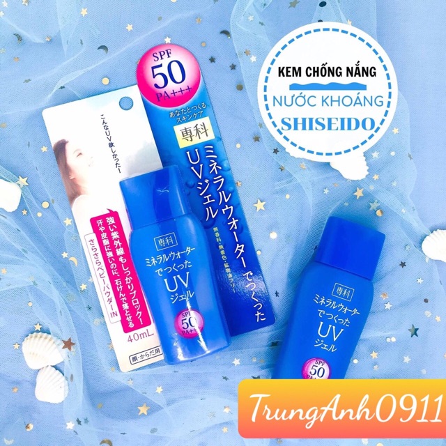 Kem chống nắng Shiseido Senka UV SPF 50/PA+++