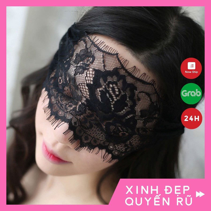 Mặt nạ bịt mắt ren cosplay công chúa | BigBuy360 - bigbuy360.vn