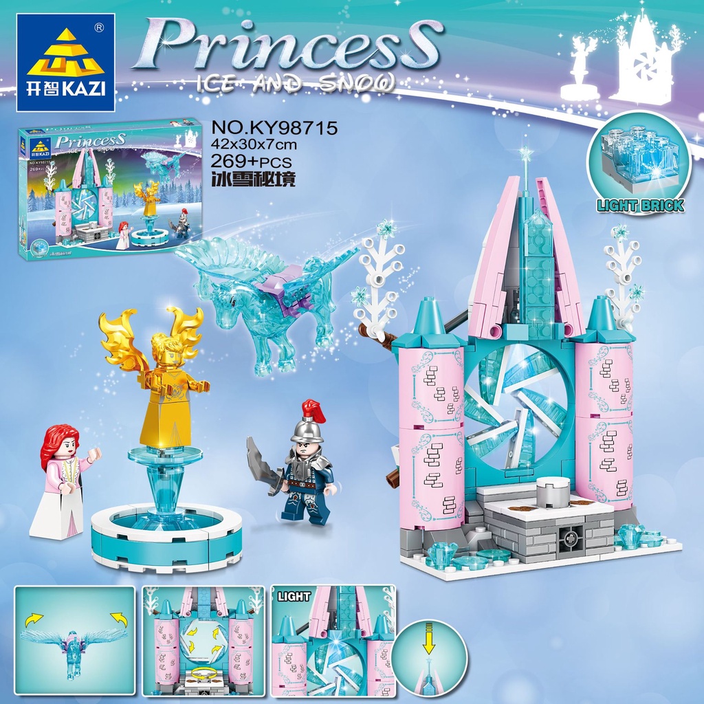 Bộ Đồ Chơi Lắp Ráp Lâu Đài Công Chúa Dành Cho Bé Gái 6-9 Tuổi