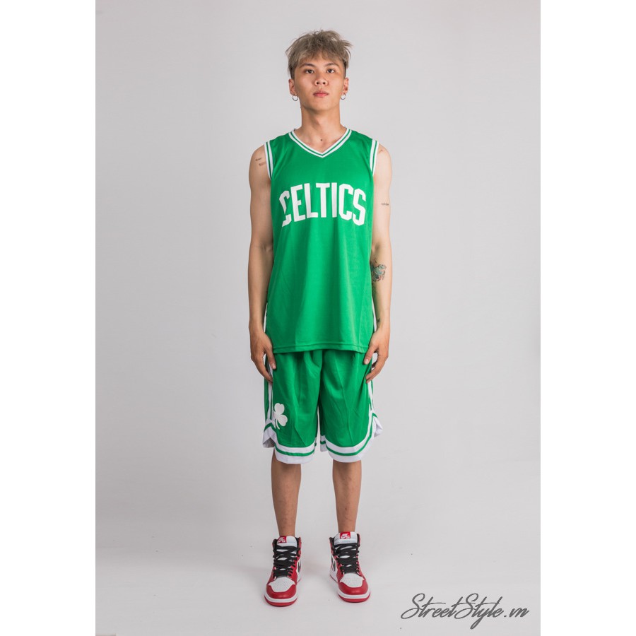 Bộ Bóng Rổ Celtics Xanh Lá