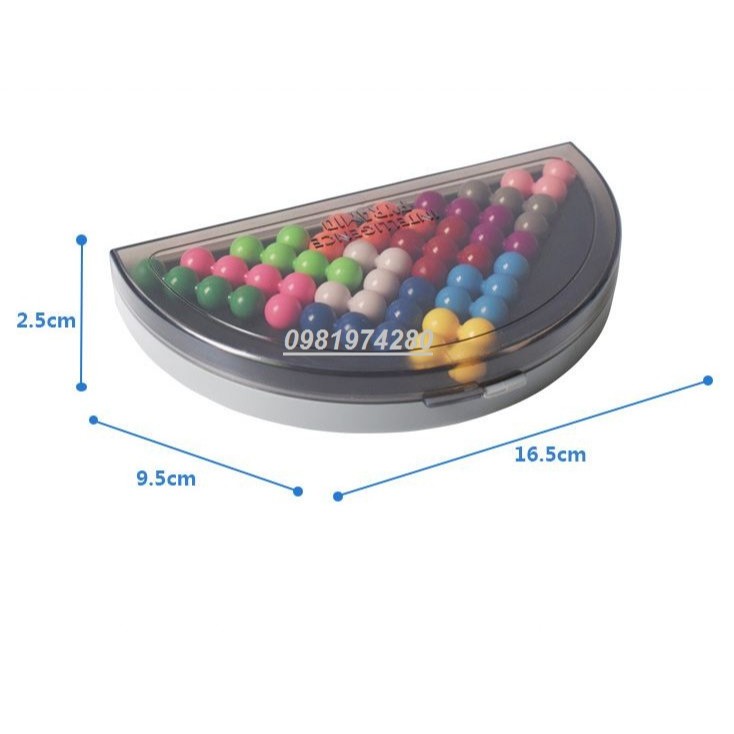 Câu đố viên bi 638 cấp độ - Mặt phẳng và kim tự tháp - IQ Puzzlia