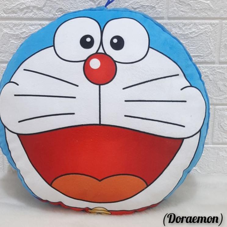 Gối Ôm Hình Nhân Vật Hoạt Hình Doraemon Garfield Spiderman 83