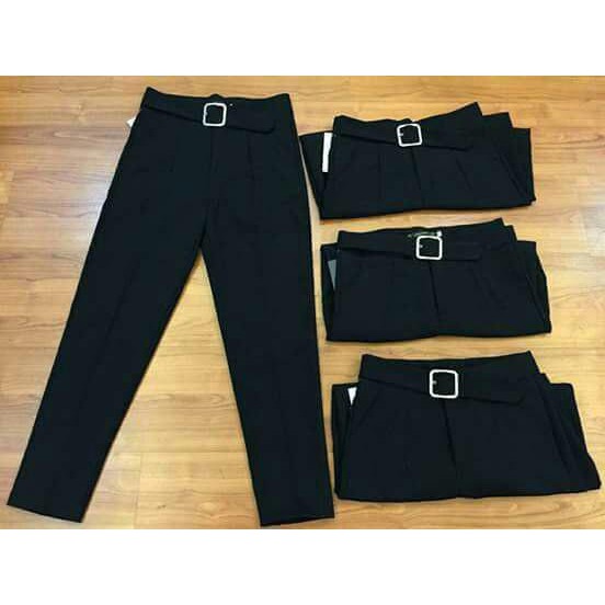 Quần Baggy đai khóa Vuông (Vải Tuyết Mưa) | BigBuy360 - bigbuy360.vn