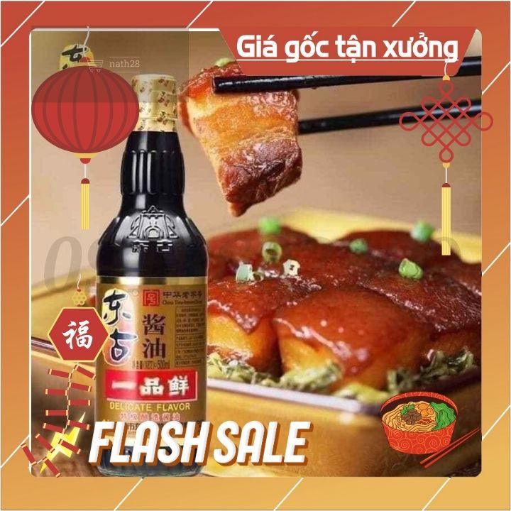 Xì dầu càng cua thương hiệu Nhất Phẩm Tiên 500ml