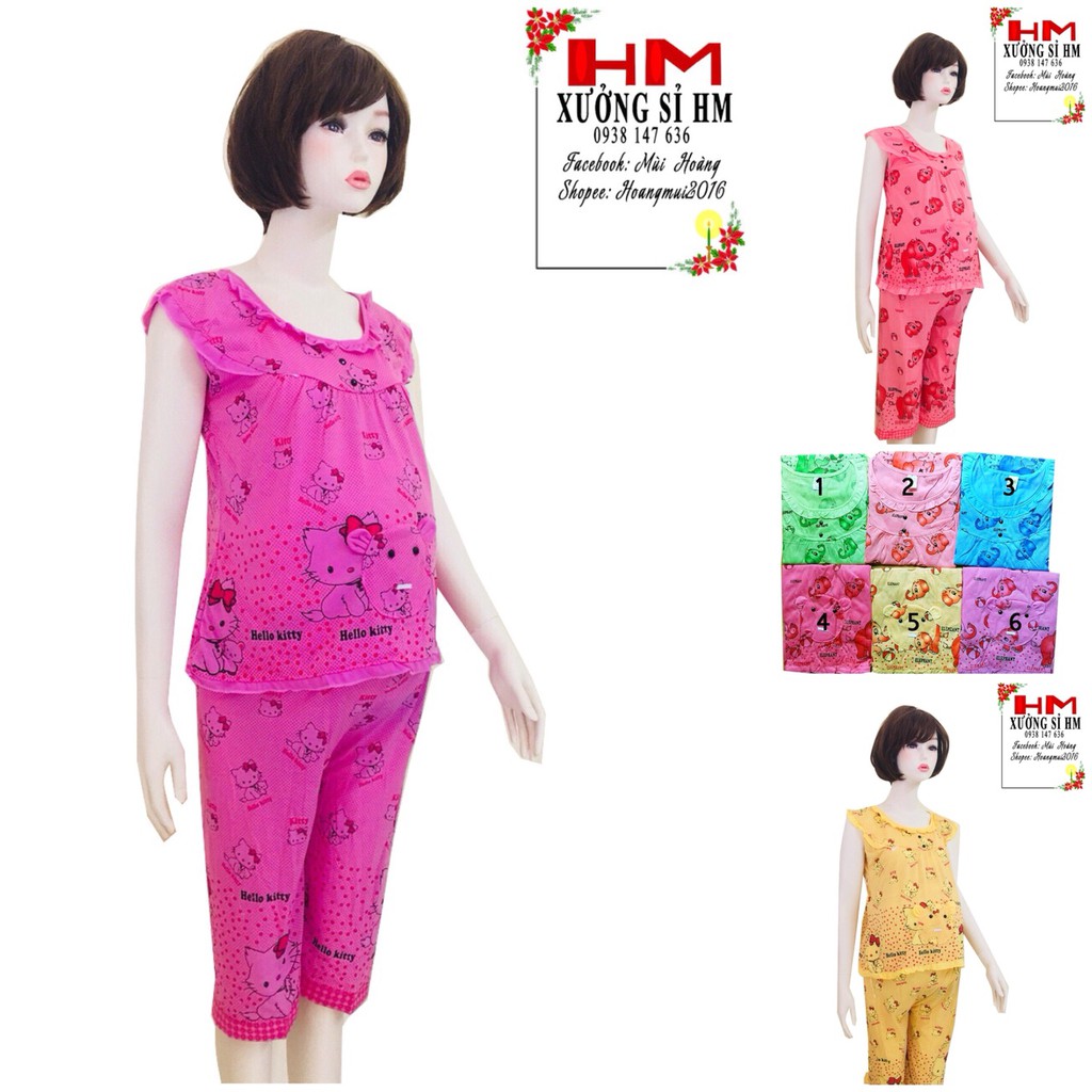 COMBO 6 BỘ BẦU VÀ SAU SINH ĐỦ MÀU