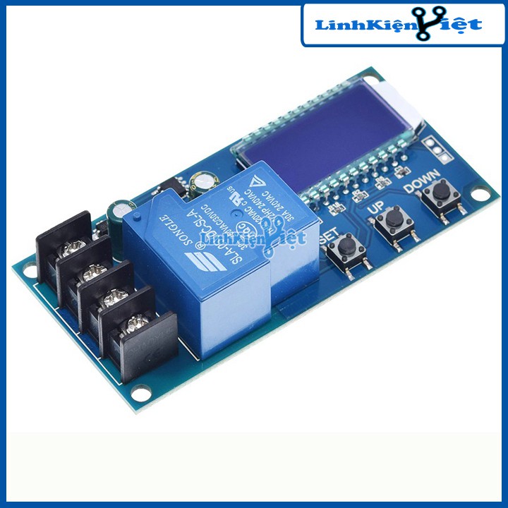 Mạch Sạc Acquy Tự Ngắt Bảo Vệ Quá Tải Hẹn Giờ Sạc XY-L30A 6VDC-60VDC 30A
