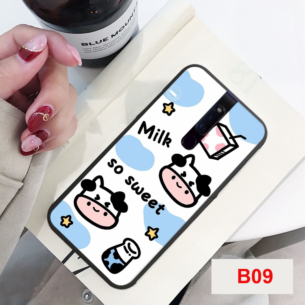 [HOT]ỐP LƯNG OPPO F11/F11 PRO HÌNH BÒ SỮA MOO CỰC CHẤT LƯỢNG