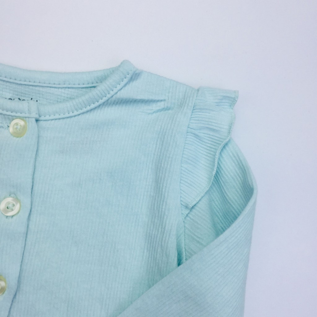 [9-18M] Áo khoác cotton Carter's - Xanh mint