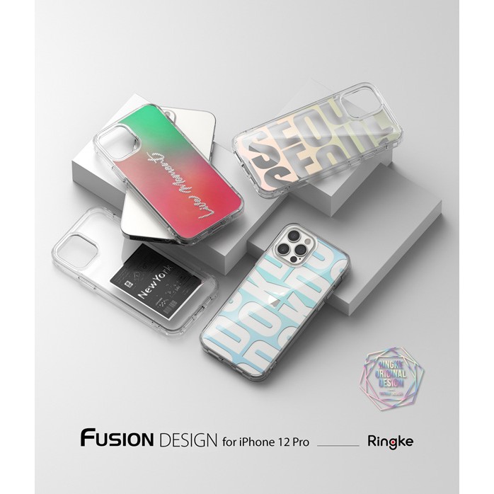 Ốp lưng iPhone 12/12 Pro/12 Pro Max RINGKE Fusion Design | 01. Seoul