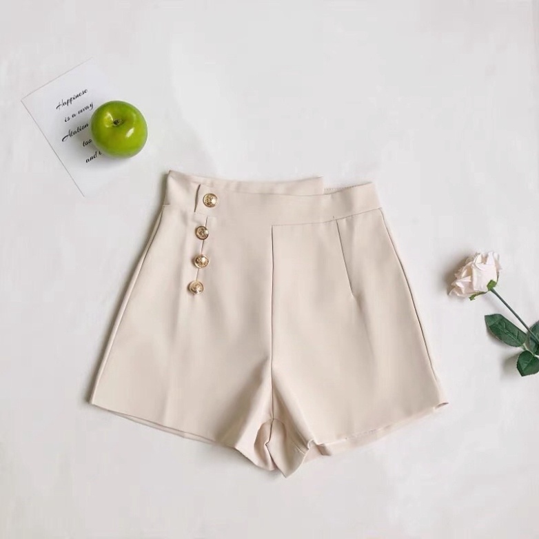 Quần Short nữ-Quần Sooc nữ cạp cao 4 khuy mã 901 | BigBuy360 - bigbuy360.vn