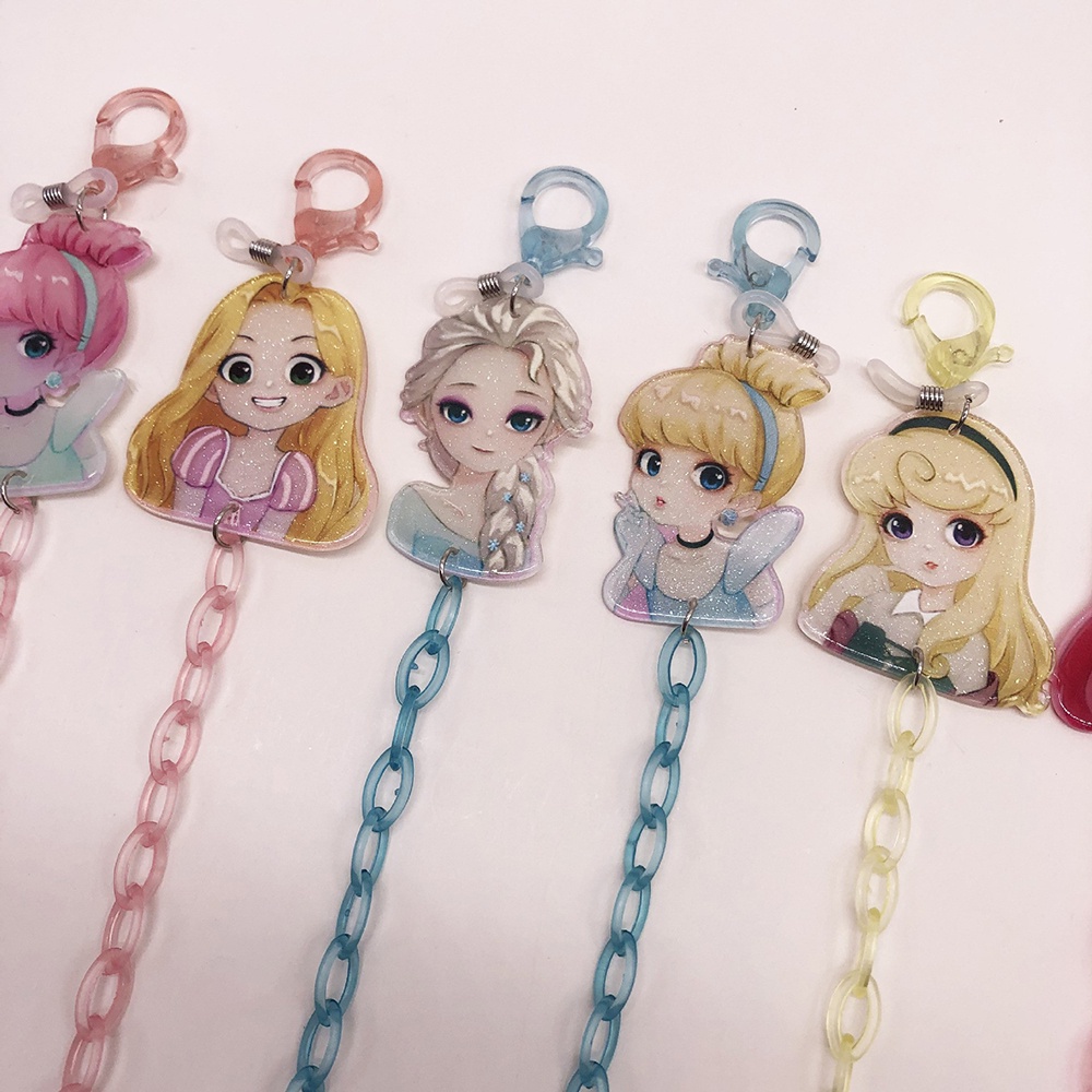 Dây Đeo Mắt Kính Acrylic 61cm Màu Kẹo Xinh Xắn Tiện Dụng