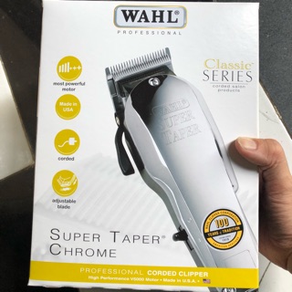 Tông đơ Wahl Chrome Super Taper điện 220v