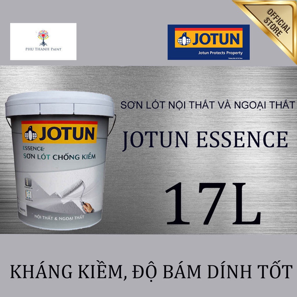 Sơn JoTun Sơn lót ESSENCE Chống Kiềm Nội và Ngoại Thất-17L
