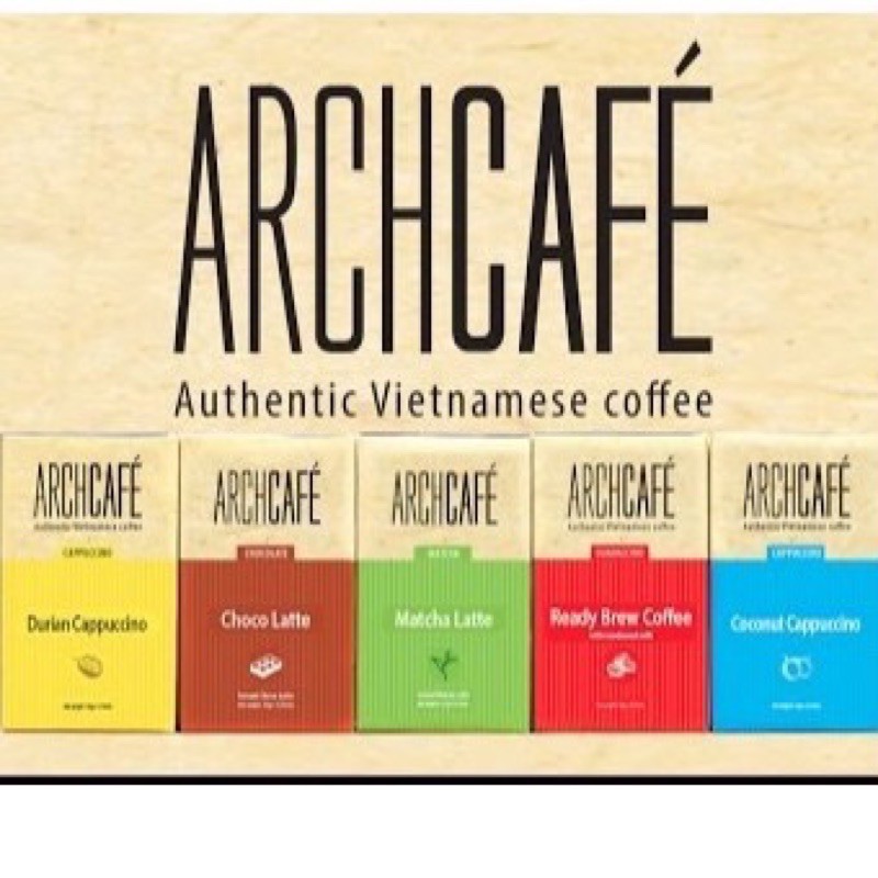 Archcafe - Hộp Cà Phê Hoà Tan Archcafe Các Vị 200Gr