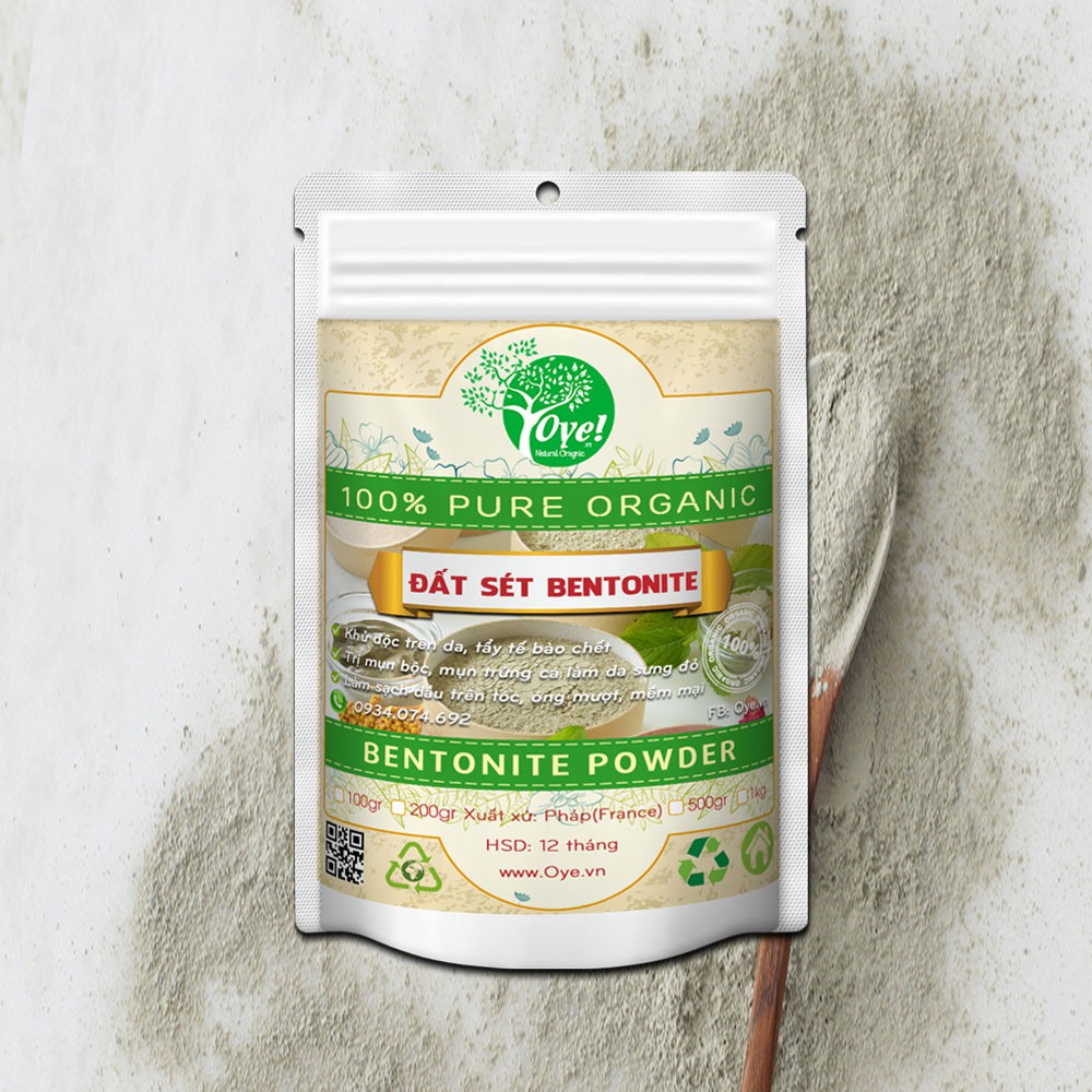 Bột Đất Sét Bentonite 1kg