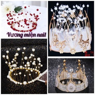 Mẫu Vương Miện Chụp Hình Nail,vương miện cao cấp