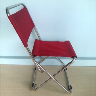 { Ghế xếp inox loại nhỏ } Thanh Long gấp gọn, tiện lợi, dễ dàng mang đi du lịch, dã ngoại L03 (35 x 30 x 65) cm.