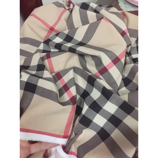 váy đầm cho bé, sọc Burberry