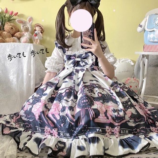 Đầm yếm phong cách lolita dễ thương dành cho nữ