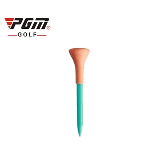 Tee golf nhựa đầu cao su pgm qt013