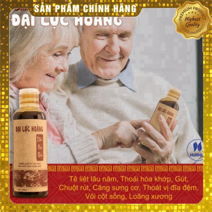 Dầu Xoa Bóp Đại Lực Hoàng 120ml