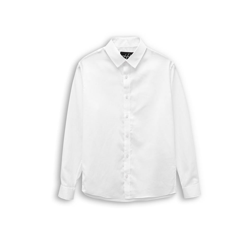 Áo sơ mi nam dài tay HEBOZ 010, chất cotton mềm mịn ít nhăn thoáng mát - 00001144