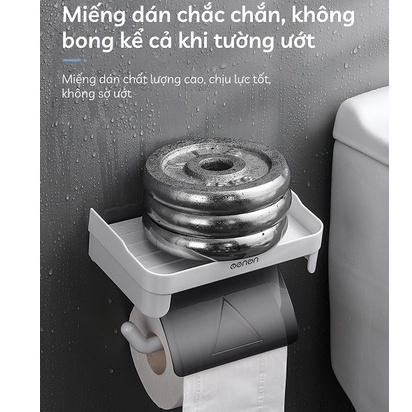 Giá Treo Đồ Nhà Tắm Đựng Giấy Vệ Sinh, Kệ Treo Khăn Đựng Mỹ Phẩm Oenon 387 Cao Cấp