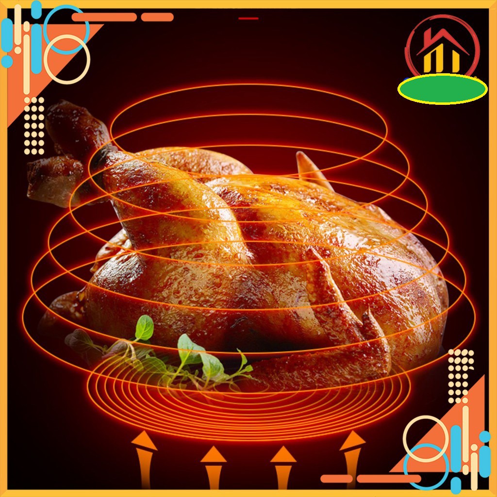 BẢO HÀNH 1 NĂM - Nồi chiên không dầu Chính hãng CAMEL Dung tích 5L Màu đen - BẾP NƯỚNG