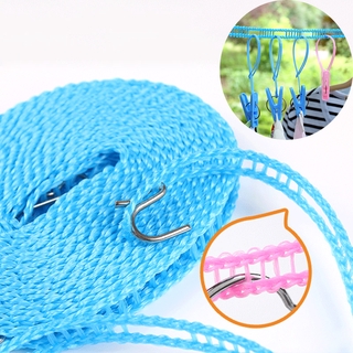 Cuộn dây phơi quần áo 5m chống trượt chống gió tiện lợi