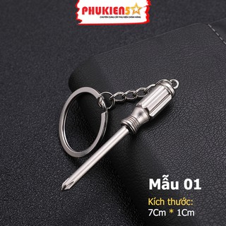 Móc khóa Cơ Khí đẹp - Chất liệu Inox sáng bóng(M1)