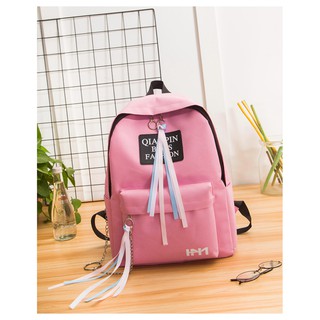 Balo học sinh, Balo nữ, Balo đi học kiểu dáng thời trang siêu HOT (Màu hồng)