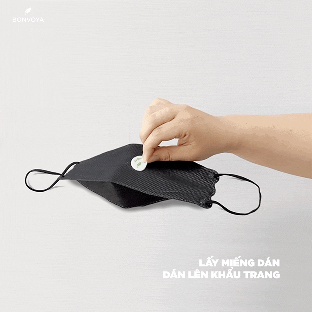 Miếng dán khử mùi khẩu trang  Aroma mask patch Bonvoya