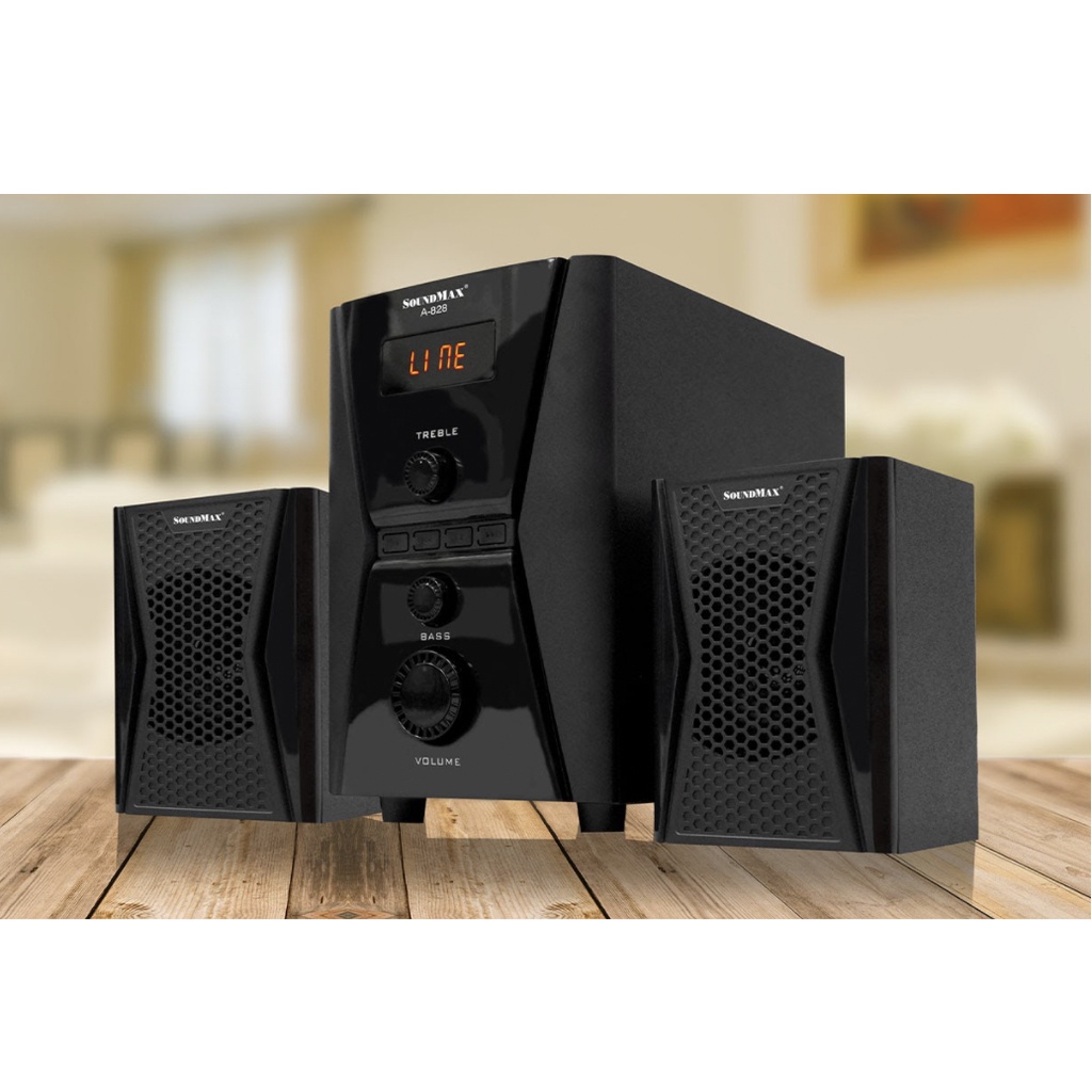 Loa Vi Tính SoundMax A-828 2.1 20W - Hàng Chính Hãng