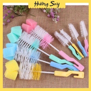 cây cọ rửa bình sữa và núm ti