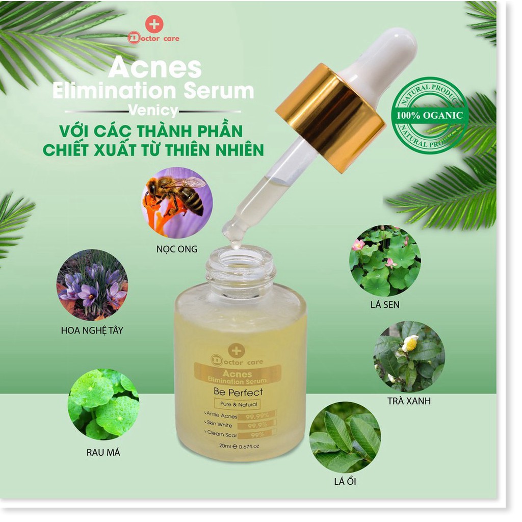 Serum DOCTOR CARE TRI MUN cấp tốc 7 ngay sạch mụn TRANG DA LIEN SEO GIAM THAM