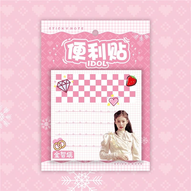 Blackpink Merch Ghi Chú Dính 30 Trang / Sách