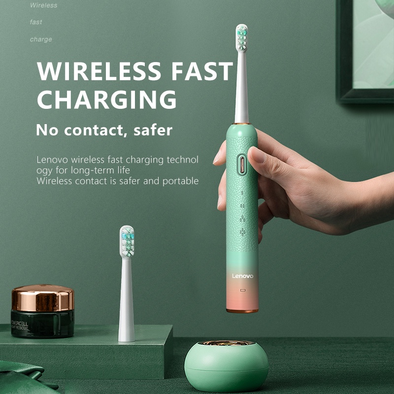 Bàn chải đánh răng điện tử cho người lớn Lenovo Ipx7