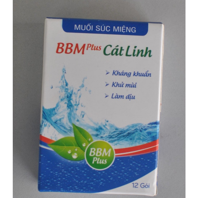 Muối Súc Miệng Họng BBM Plus Cát Linh