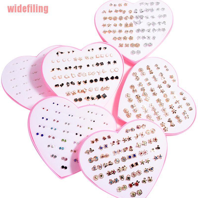 Bộ 36 Đôi Bông Tai Hợp Thời Trang Cho Nữ