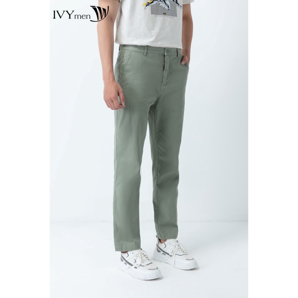 Quần khaki nam dáng Slim IVY moda MS 22E3012