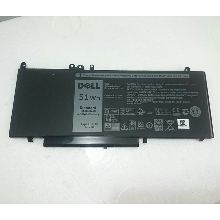 Pin Laptop Dell Latitude E5450 E5550 5470 5570 Type G5M10 - Bảo hành 6T
