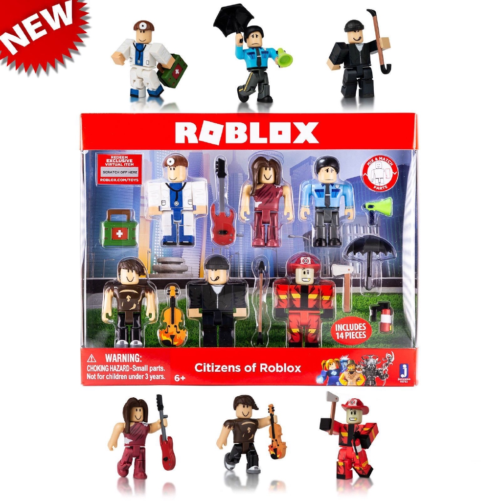 【COD】Set 6 mô hình đồ chơi hành động cư dân Roblox