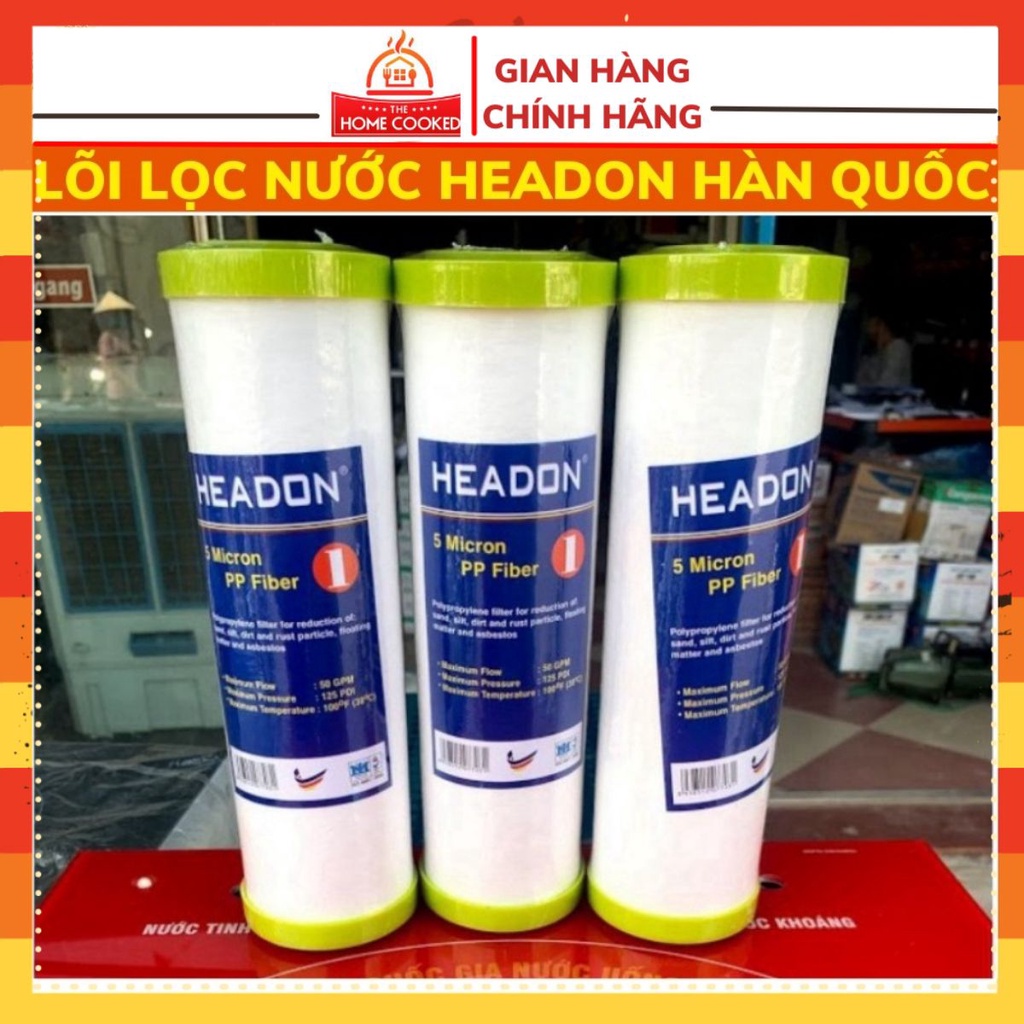 [Mã ELHA03 giảm 5% đơn 300K] Lõi lọc nước số 1 headon Hàn Quốc