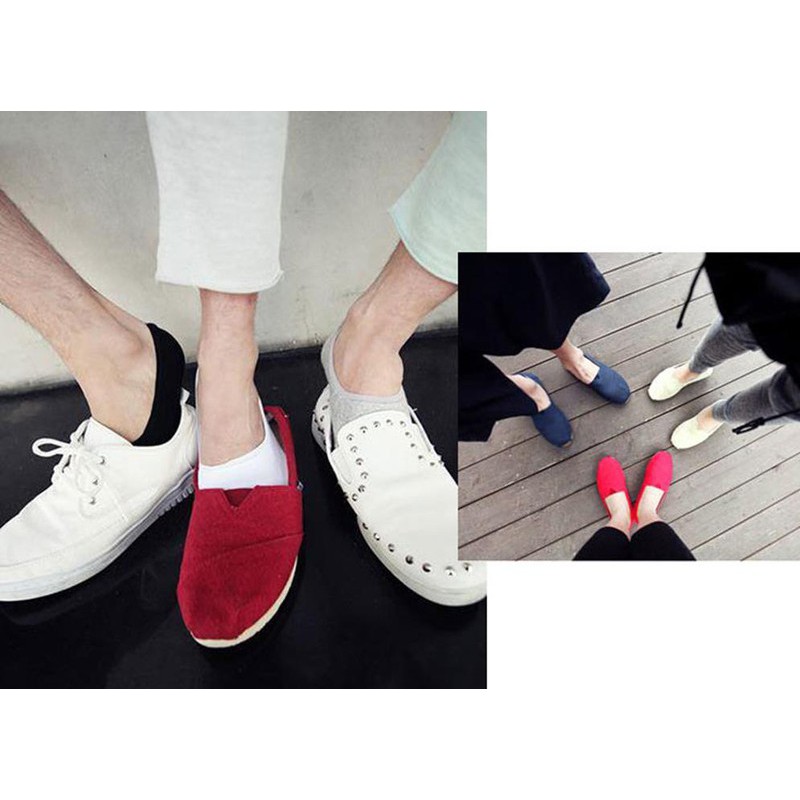 Combo 5 Đôi Vớ Nửa Bàn Chân Mang Giày Lười Giày Bệt - BX0614