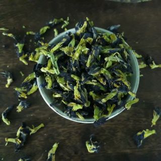 100g hoa đậu biếc khô vụn ít/ Lan hồ điệp. Date luôn cập nhật mới.